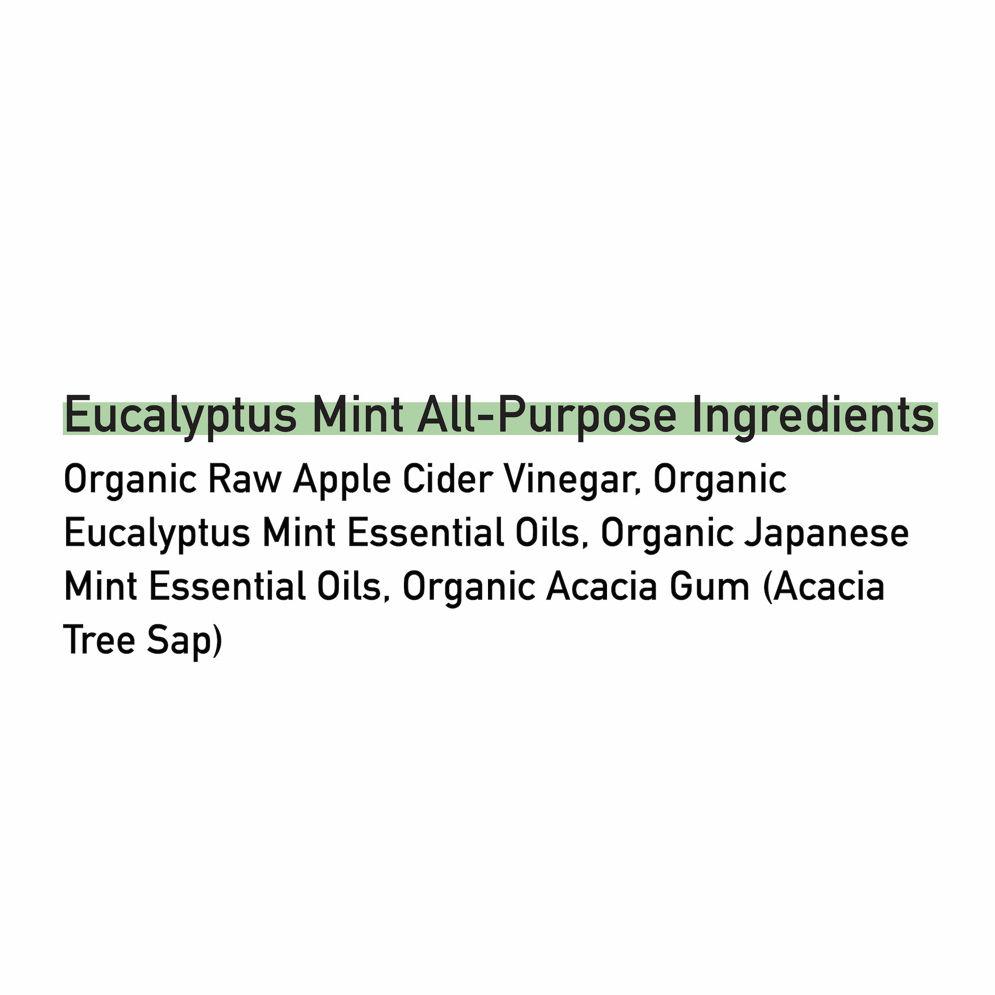 All-Purpose Cleaner Concentrate, Eucalyptus Mint, 32 fl.oz