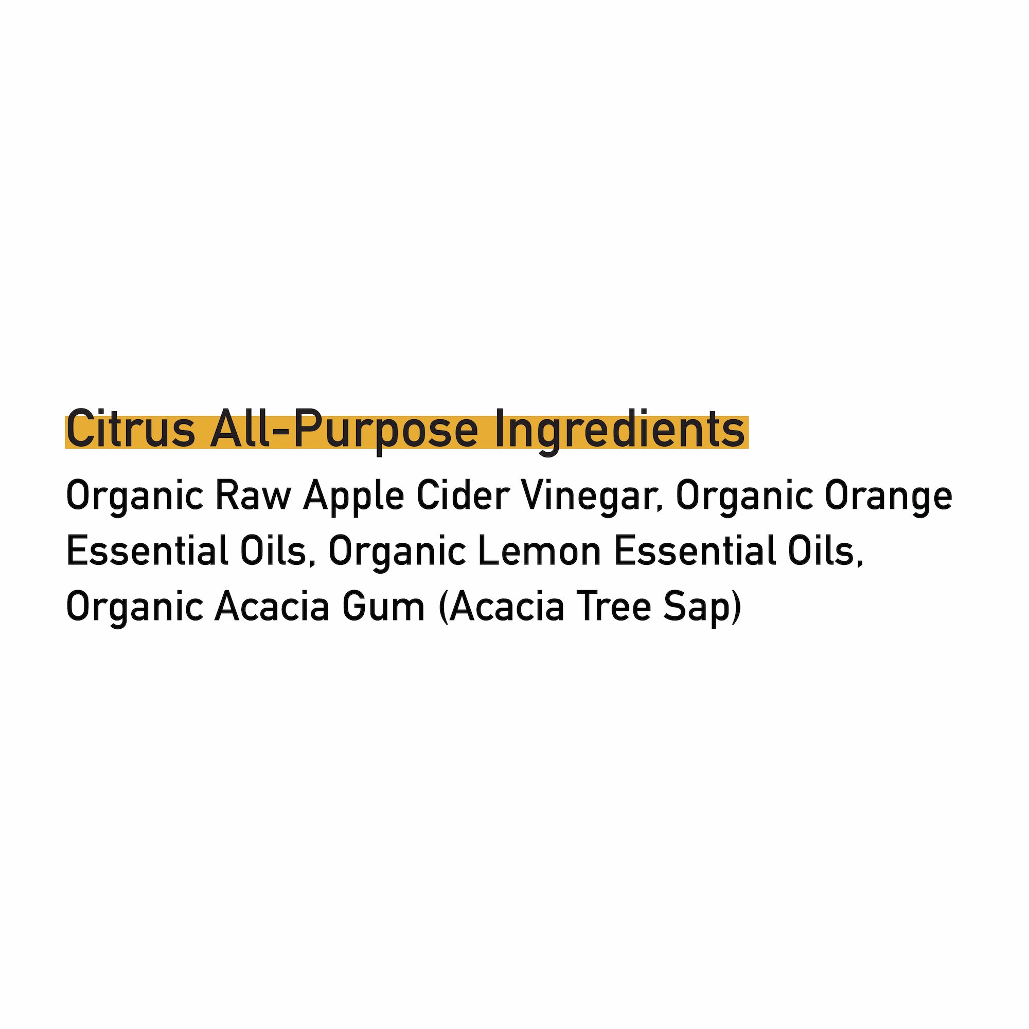 Citrus All-Purpose Cleaner